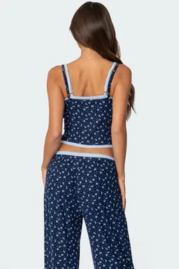 Musculosa capas estampado floral de Edikted en Tops para argentina