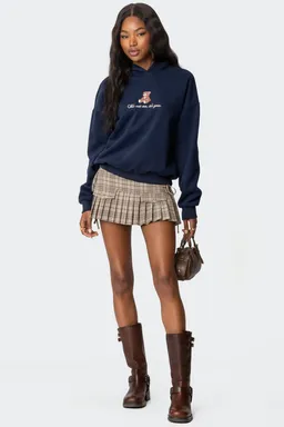 Buzo con capucha teddy bear de Edikted en Buzos y Sweaters para argentina
