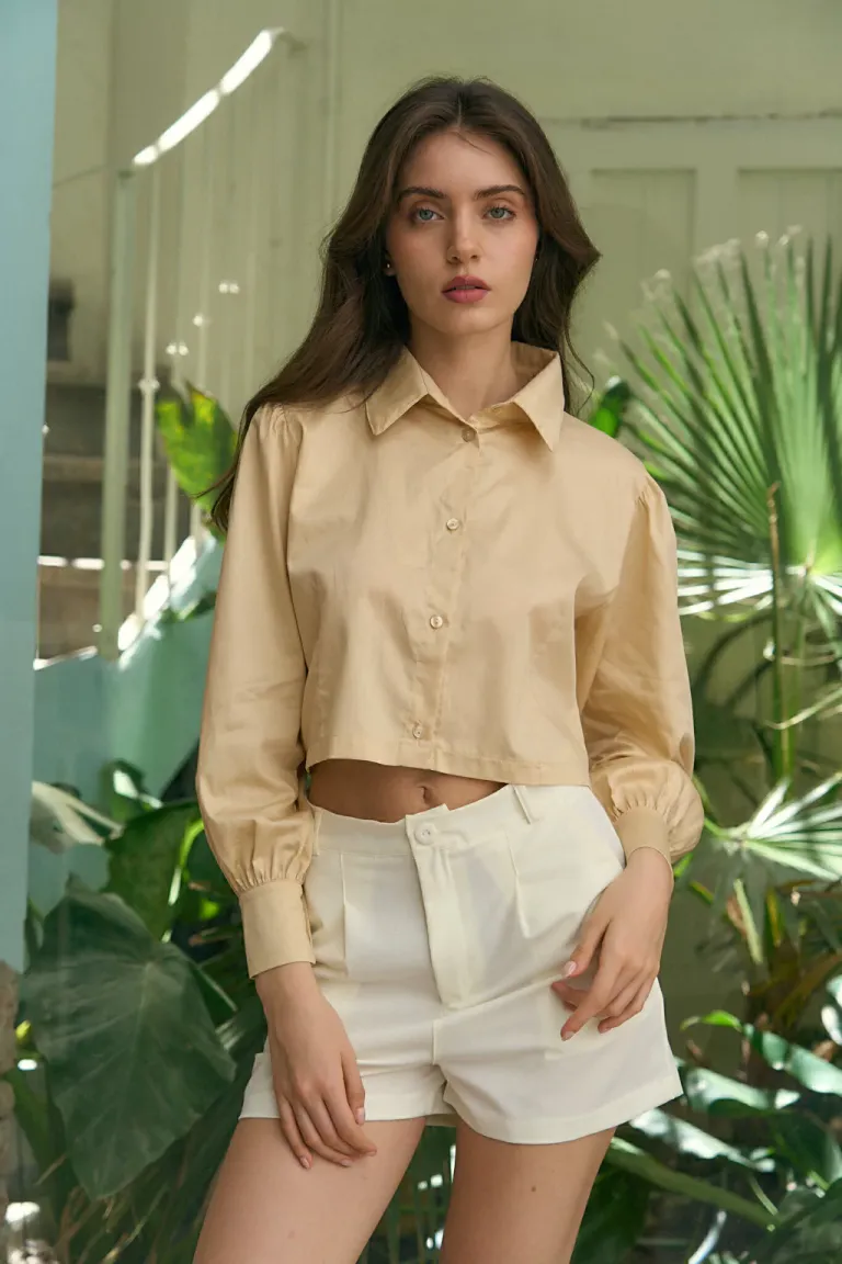 Camisa Manga Frunce de Lemmon en Camisas para argentina