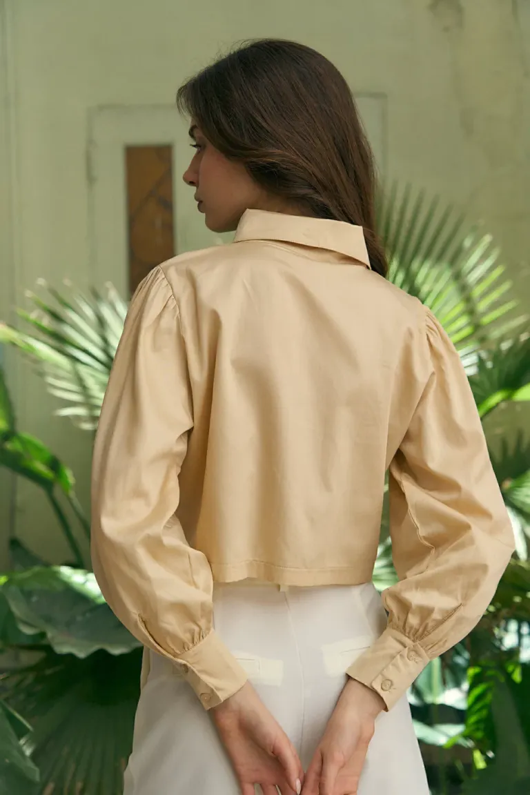 Camisa Manga Frunce de Lemmon en Camisas para argentina