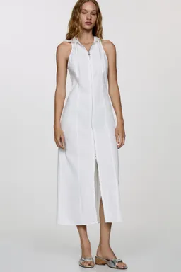 Vestido capucha con cremallera de Mango en Vestidos para argentina