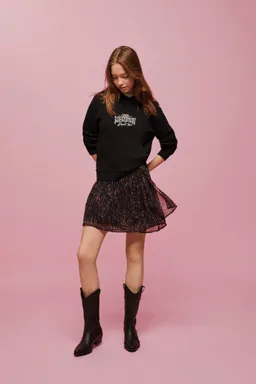 Falda estampada con volante de Mango Teen en Faldas para argentina