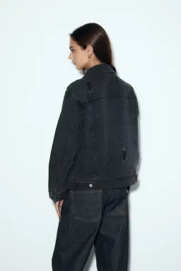 Chaqueta denim con strass zaira de Audaz en Chaquetas para argentina