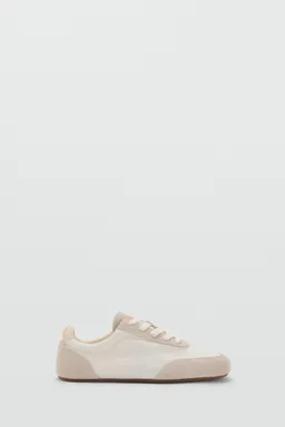 Zapatillas deportivas serraje cordones de Mango en Zapatillas para argentina