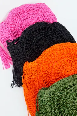 Bandolera rafia circular de Exotica Accesorios en Bolsos y Carteras para argentina