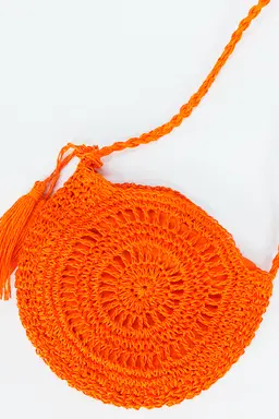 Bandolera rafia circular de Exotica Accesorios en Bolsos y Carteras para argentina