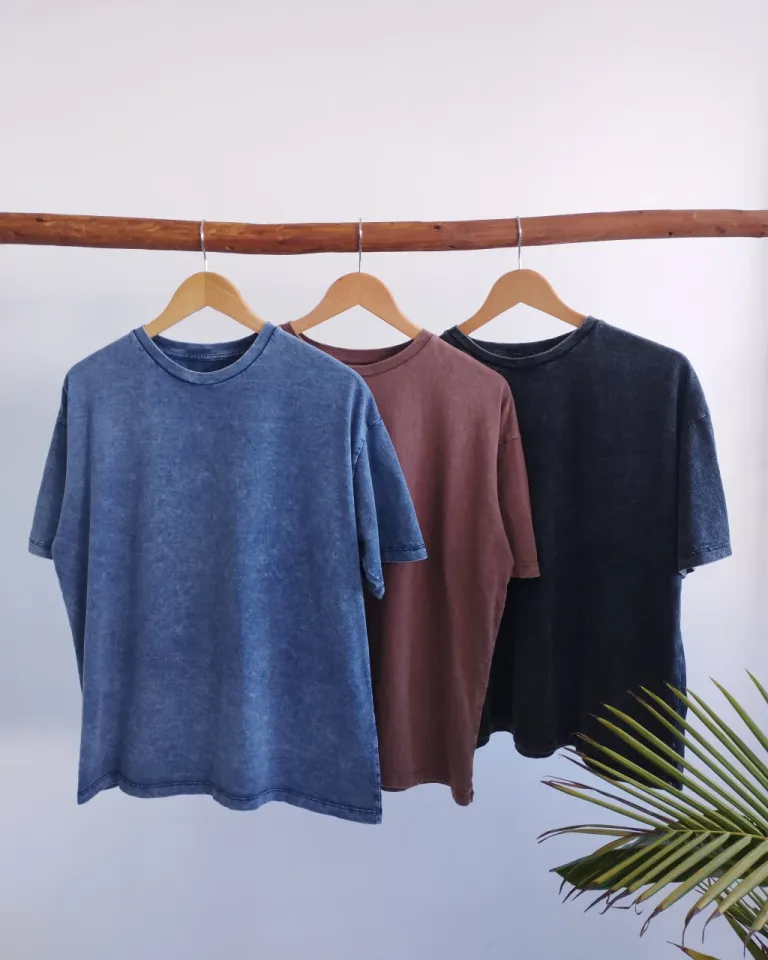 Remera oversize de estilo relajado en tono azul para mujer de Lemmon en Remeras para argentina