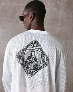 Remera manga larga virgen maría de Sumwon en Remeras y Polos para argentina