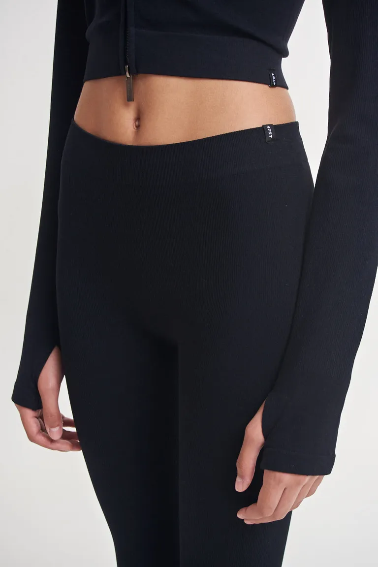 Pantalones negros de corte ajustado y cintura alta para mujer de 47 Street en Pantalones para argentina