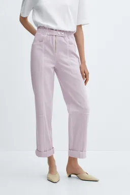 Jeans slouchy cintura elástica de Mango en Pantalones para argentina