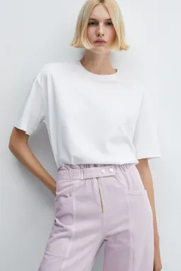 Jeans slouchy cintura elástica de Mango en Pantalones para argentina