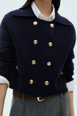 Chaqueta lana doble botonadura de Mango en Chaquetas para argentina