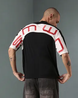 Remera deportiva paneles estilo universitario de Sumwon en Remeras y Polos para argentina