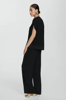 Pantalón fluido wideleg de Mango en Pantalones para argentina