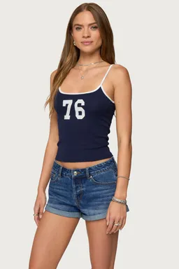 Musculosa contraste de Edikted en Tops para argentina