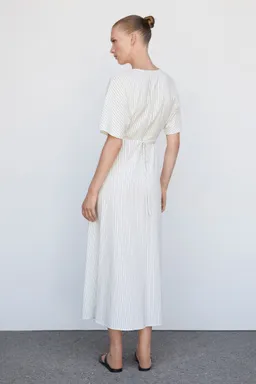 Vestido cruzado rayas de Mango en Vestidos para argentina
