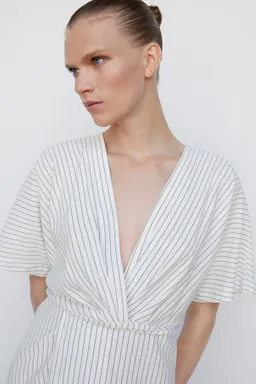Vestido cruzado rayas de Mango en Vestidos para argentina
