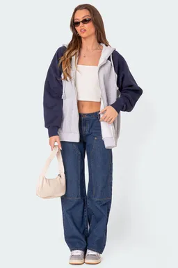 Jeans carpenter tiro bajo ayla de Edikted en Pantalones para argentina