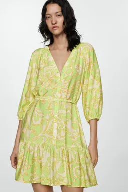 Vestido estampado lazo de Mango en Vestidos para argentina