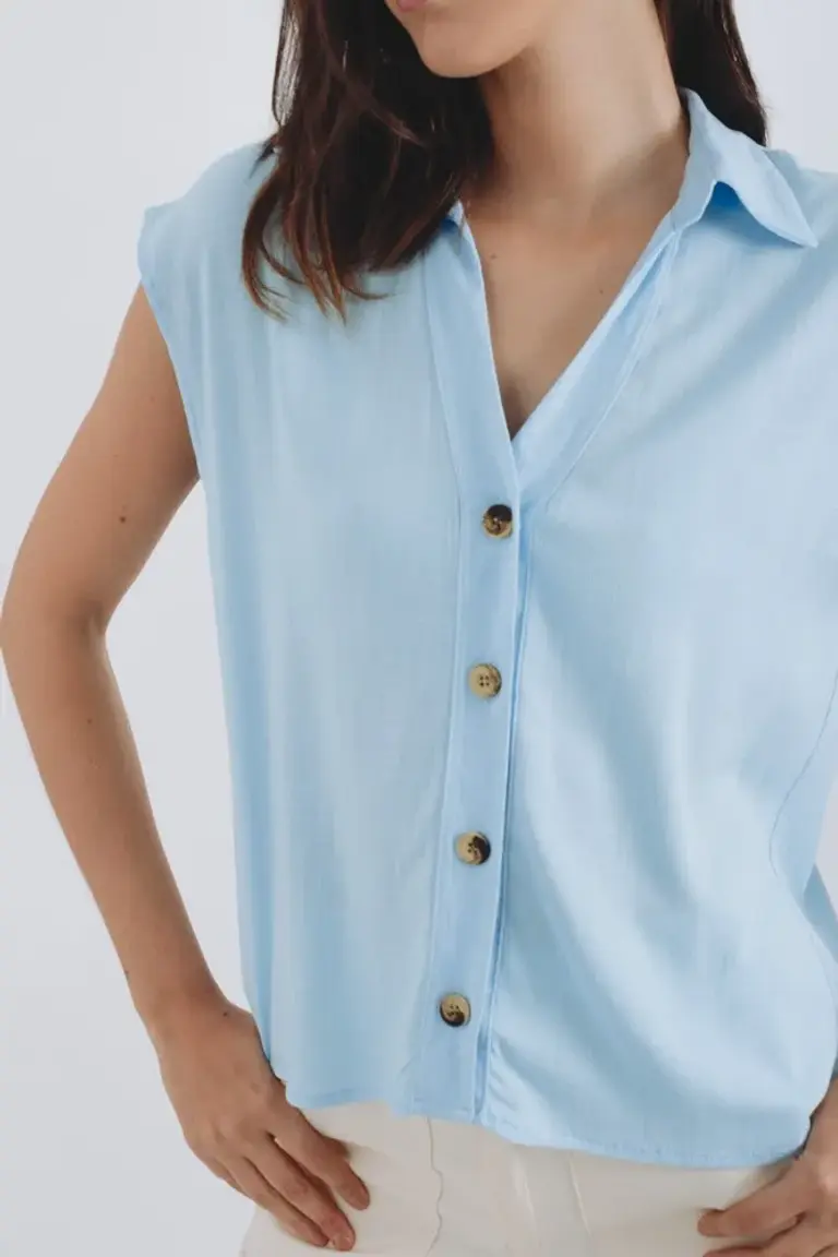 Camisa Escote V de Blush en Camisas para argentina