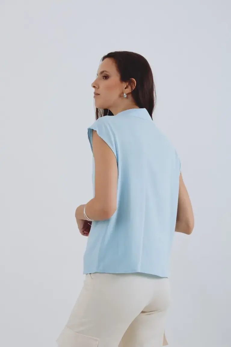 Camisa Escote V de Blush en Camisas para argentina