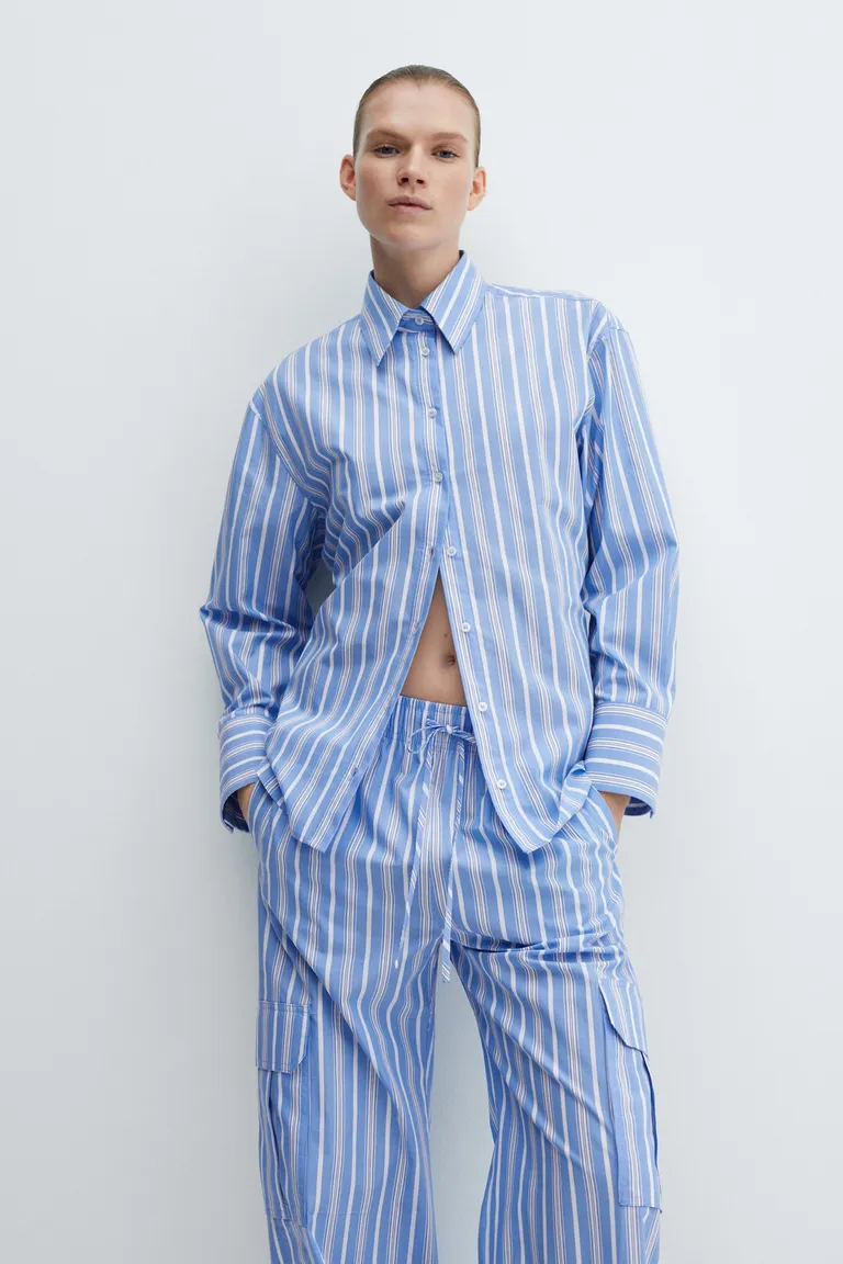 Camisa rayas lazo de Mango en Camisas para argentina