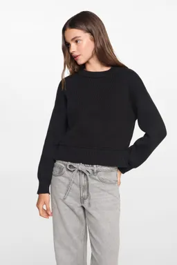 Jeans wideleg con cordón de Mango Teen en Pantalones para argentina