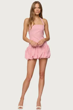 Mini vestido falda globo rayas de Edikted en Vestidos para argentina