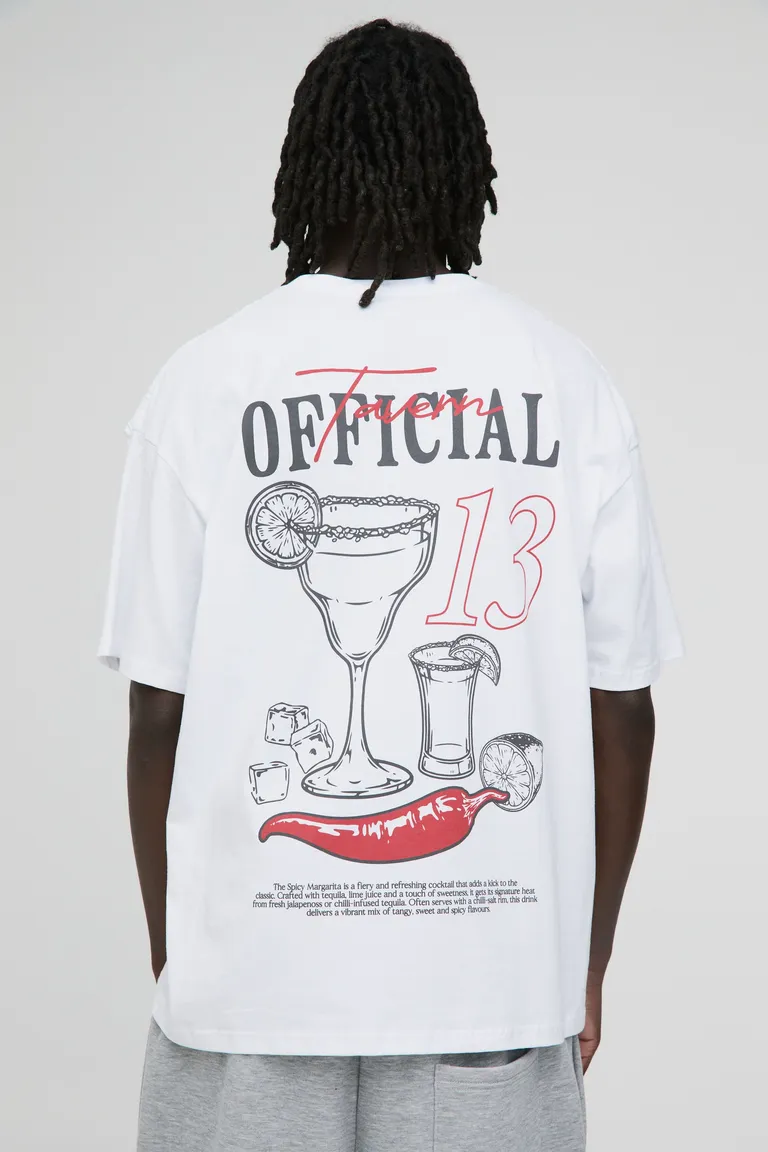 Remera oversize chilli estampado de Boohooman en Remeras y Polos para argentina