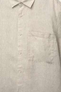 Camisa boxy lino de Pull&Bear en Camisas para argentina