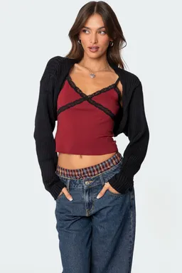 Shrug sweater anya de Edikted en Buzos y Sweaters para argentina