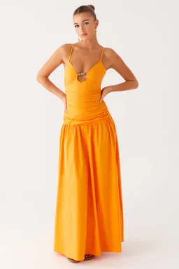 Maxi vestido avani naranja de Peppermayo en Vestidos para argentina