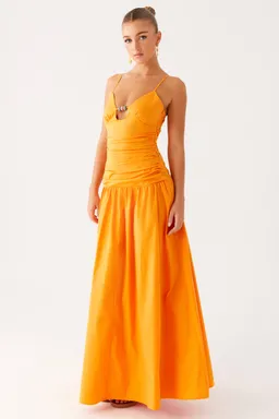 Maxi vestido avani naranja de Peppermayo en Vestidos para argentina