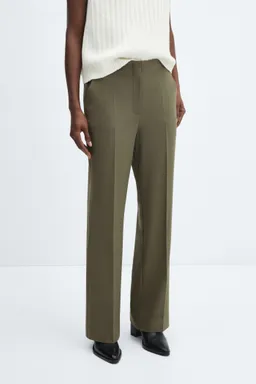 Pantalón largo recto de Mango en Pantalones para argentina