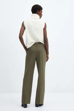 Pantalón largo recto de Mango en Pantalones para argentina