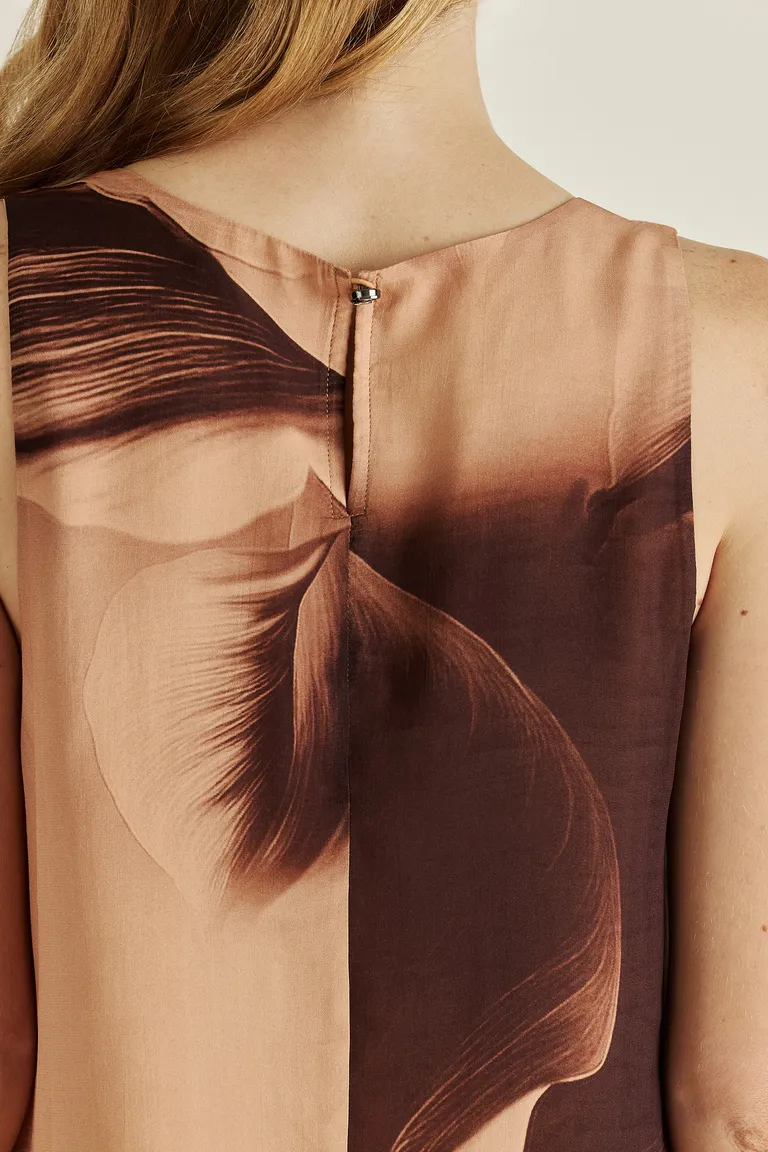 Top caly estampado en gasa para mujer - Diseño de temporada y ajuste perfecto de Tucci en Tops para argentina