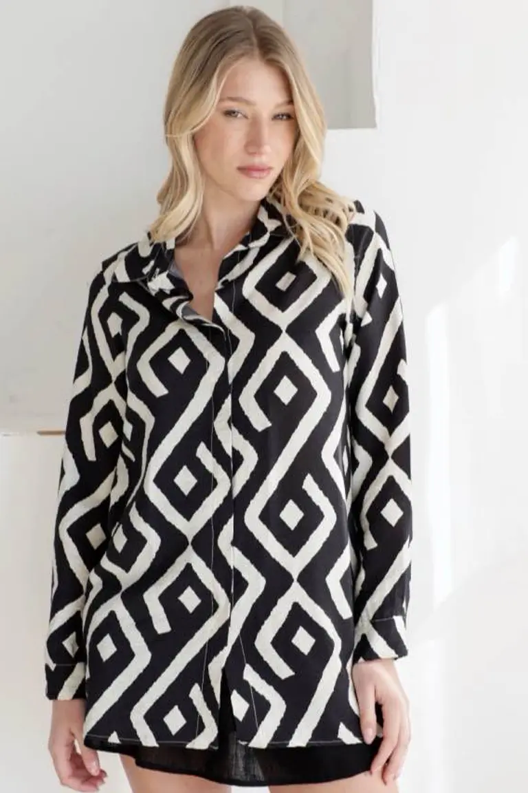 Camisa Estampada Sedita de Hesed en Camisas para argentina