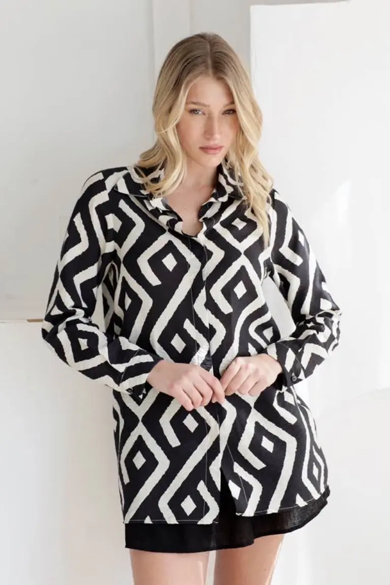 Camisa Estampada Sedita de Hesed en Camisas para argentina