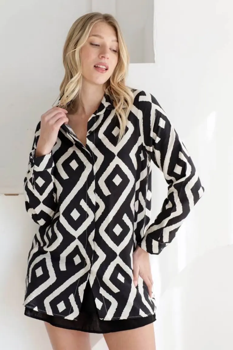 Camisa Estampada Sedita de Hesed en Camisas para argentina