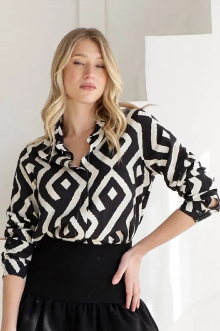 Camisa Estampada Sedita de Hesed en Camisas para argentina