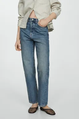 Jeans rectos costuras adelantadas de Mango en Pantalones para argentina