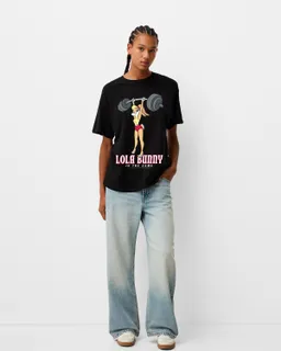 Remera looney tunes oversize de Bershka en Remeras para argentina