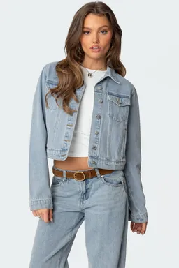 Campera denim barb de Edikted en Chaquetas para argentina