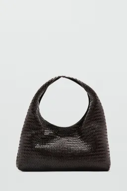 Bolso trenzado hombro de Mango en Bolsos y Carteras para argentina