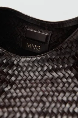 Bolso trenzado hombro de Mango en Bolsos y Carteras para argentina