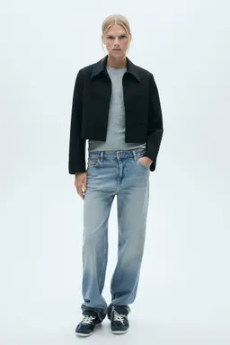Jeans rectos tiro bajo de Mango en Pantalones para argentina