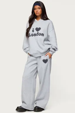 Pantalón jogging heart london de Edikted en Buzos y Sweaters para argentina