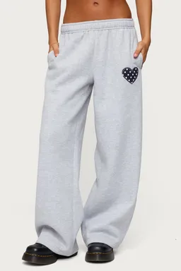 Pantalón jogging heart london de Edikted en Buzos y Sweaters para argentina