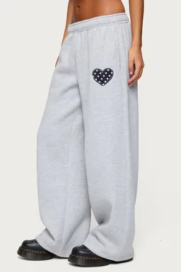 Pantalón jogging heart london de Edikted en Buzos y Sweaters para argentina