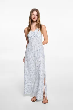 Vestido largo estampado de Mango Teen en Vestidos para argentina